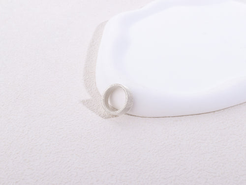 Dominion Band Ring Zilver