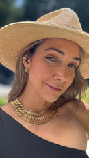 BACK IN STOCK | Glow-getter necklace, designed by Rebeca Sá