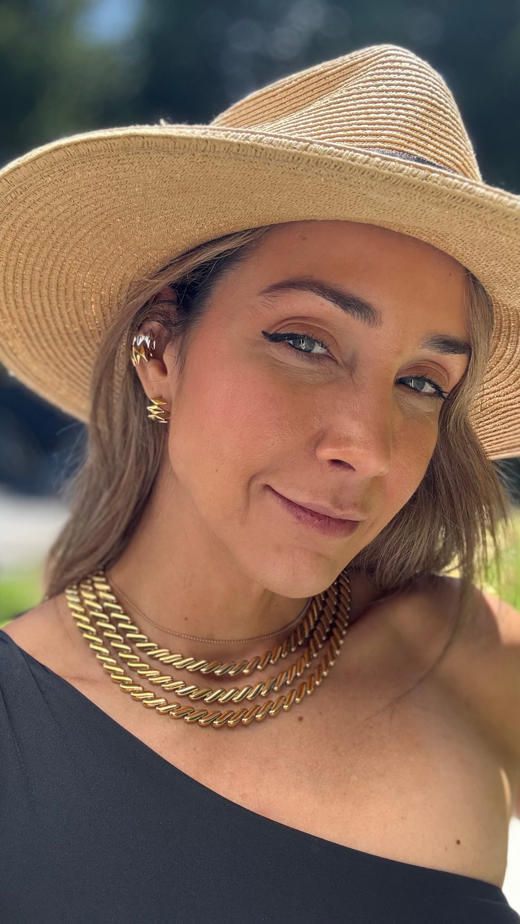 BACK IN STOCK | Glow-getter necklace, designed by Rebeca Sá