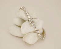 Tennis Rivière Bracelet ⋅ Solid Sterling Silver ⋅ Made in Thailand ⋅ Limited Edition