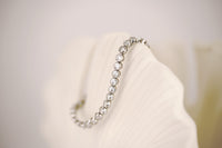 Tennis Rivière Bracelet ⋅ Solid Sterling Silver ⋅ Made in Thailand ⋅ Limited Edition