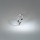 NEW | Sterling Silver Round Brilliant Eternity Ring – Crest