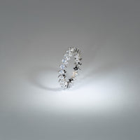 NEW | Sterling Silver Round Brilliant Eternity Ring – Crest