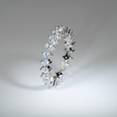 NEW | Sterling Silver Round Brilliant Eternity Ring – Crest