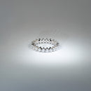 NEW | Sterling Silver Round Brilliant Eternity Ring – Crest