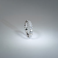 NEW | Sterling Silver Round Brilliant Eternity Ring – Crest