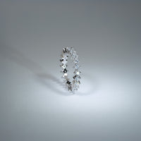 NEW | Sterling Silver Round Brilliant Eternity Ring – Crest