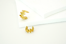 NEW | Edgy Earcuffs, Gold, 1 pair, designed by Rebeca Sá