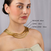BACK IN STOCK | Glow-getter necklace, designed by Rebeca Sá