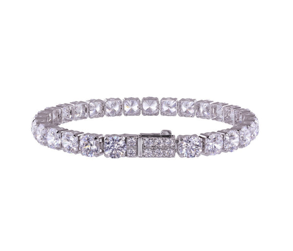 Tennis Rivière Bracelet Bold ⋅ Solid Sterling Silver ⋅ Limited Edition