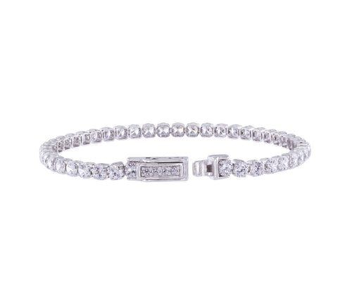 Tennis Rivière Bracelet ⋅ Solid Sterling Silver ⋅ Limited Edition