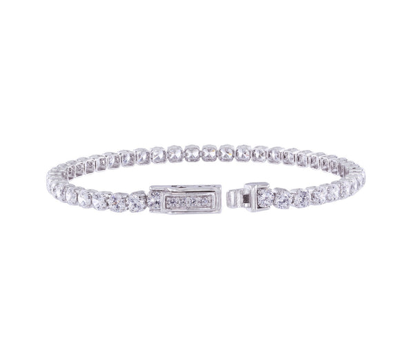 Tennis Rivière Bracelet ⋅ Solid Sterling Silver ⋅ Limited Edition