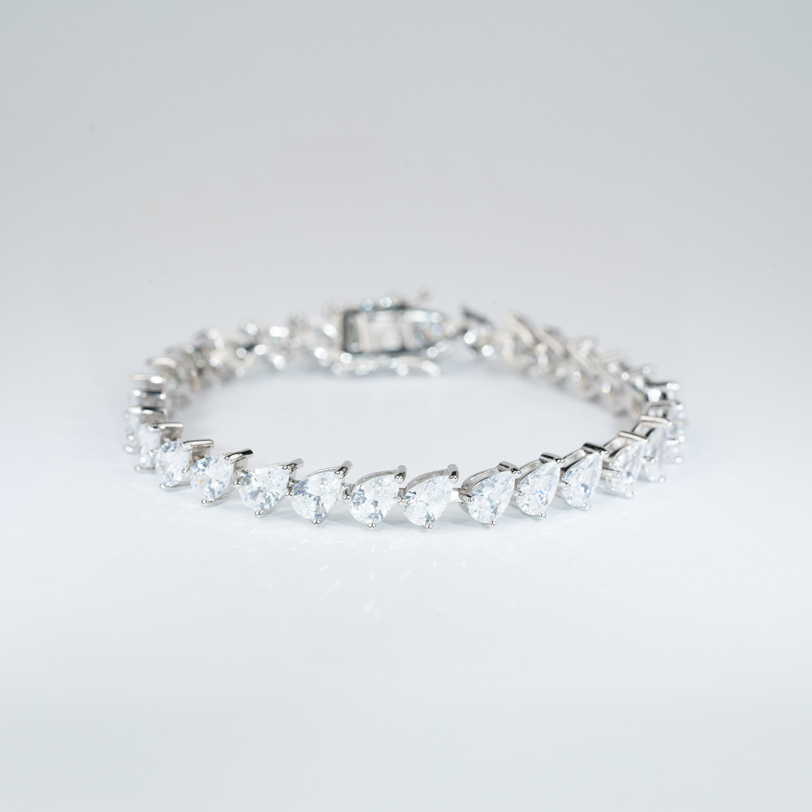 Rivière Pear Cut Bracelet Bold ⋅ Sterling Silver ⋅ Limited Edition