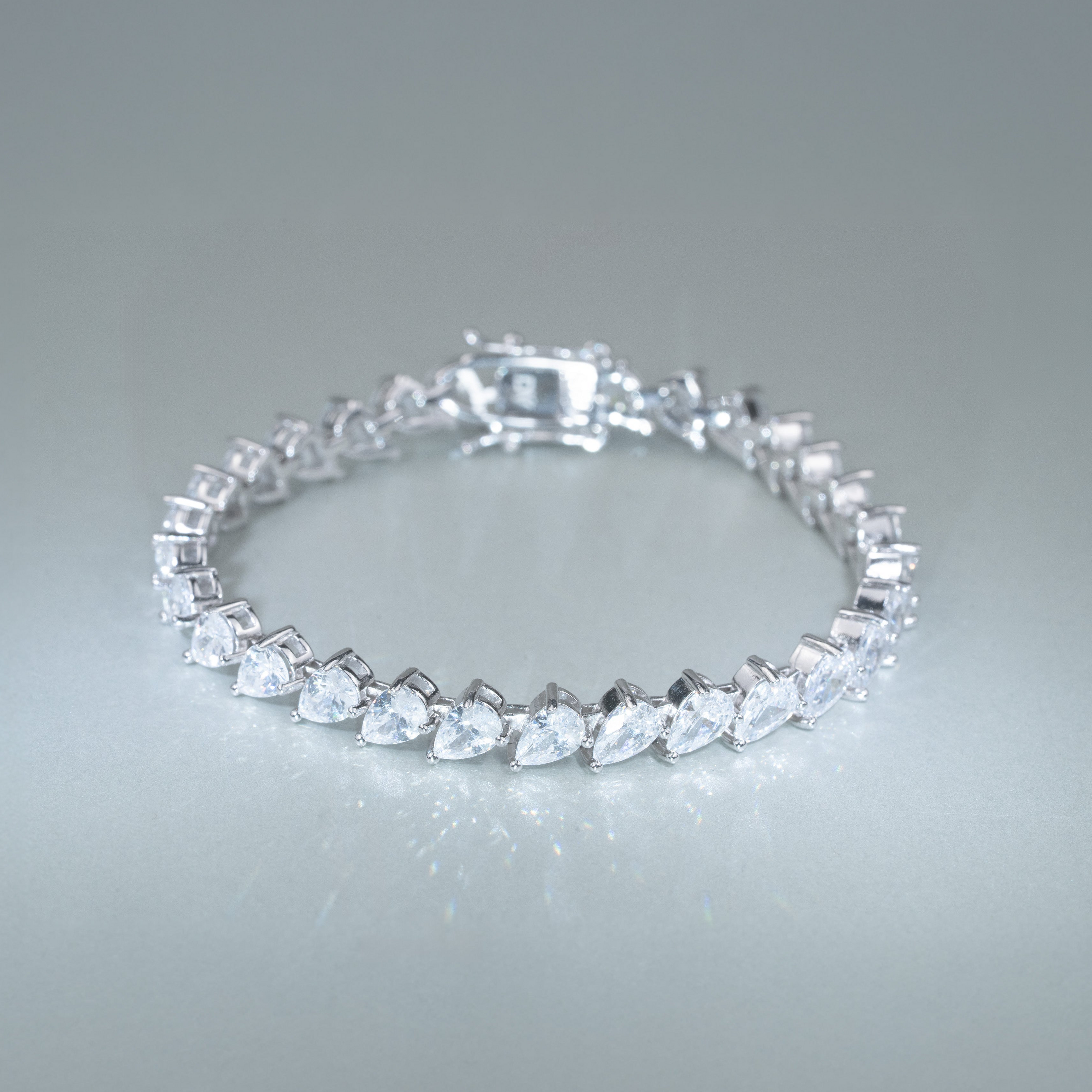 Rivière Pear Cut Bracelet Bold ⋅ Sterling Silver ⋅ Limited Edition