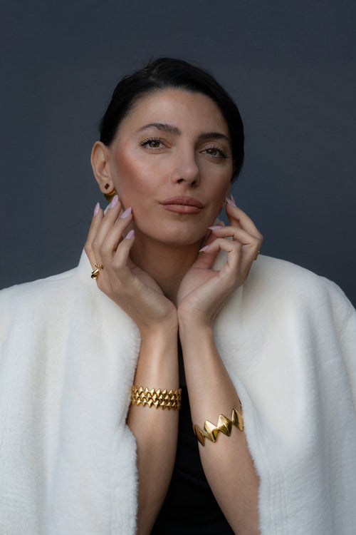 Triple Edgy Bracelet, by Rebeca Sá