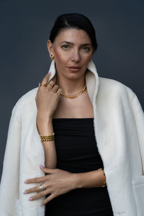Triple Edgy Bracelet, by Rebeca Sá