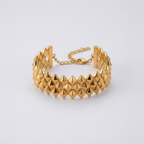 Triple Edgy Bracelet, by Rebeca Sá